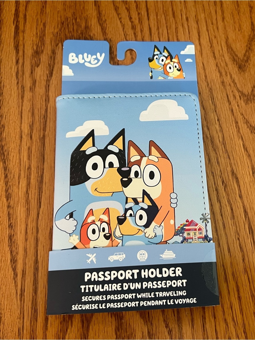 Bluey Passport Holder